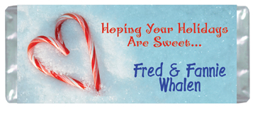 HD022 Holiday Love Candy Wrapper HD022 Holiday Love Candy Wrapper